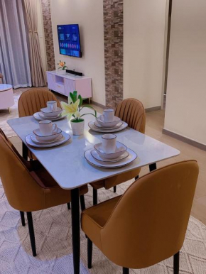 supreme newly furnished apartment with ample parking space,heated swimming pool,fully equipped gym child play area and unbeatable city views